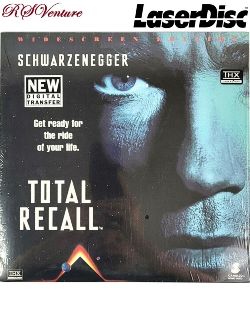 LaserDisc Film "TOTAL RECALL"